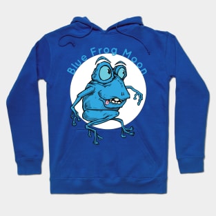 Blue Frog Moon Hoodie